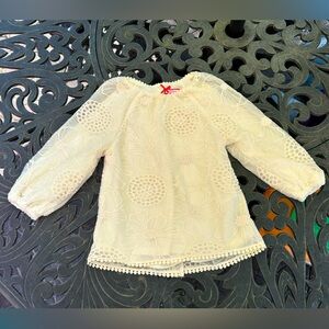 Girls embroidered blouse size 8